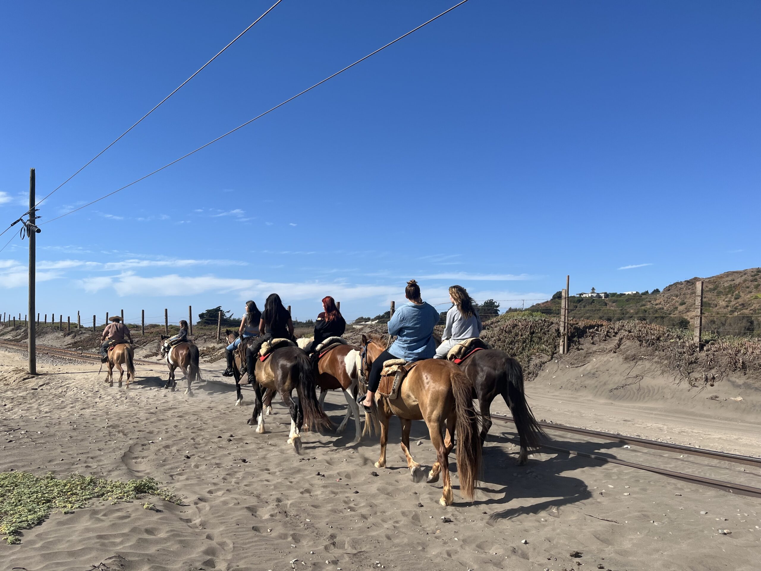 Cabalgata en las Dunas y el Mar